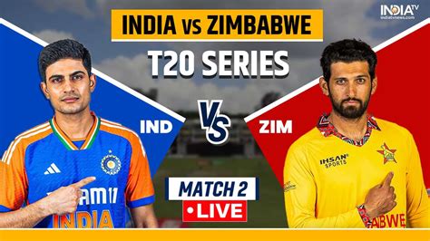 Zimbabwe vs India LIVE: Cricket score and updates from India in .